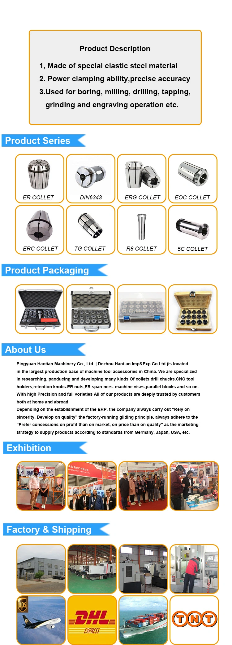 Monthly Deals DIN6499b Collet Chuck Set High Precision Er32 Er20 Er25 Collet for Machine Accessories