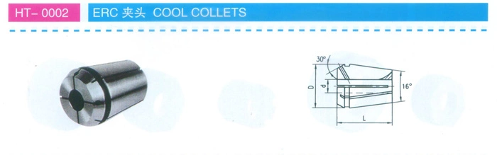 Er Series DIN 6499/ISO15488-B Rubber Sealed Collet Er32 Er40