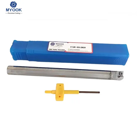 Barra di alesatura portautensili S08K-Sclcr06 per inserti in metallo duro Ccmt060204 con chiave per utensile da tornio